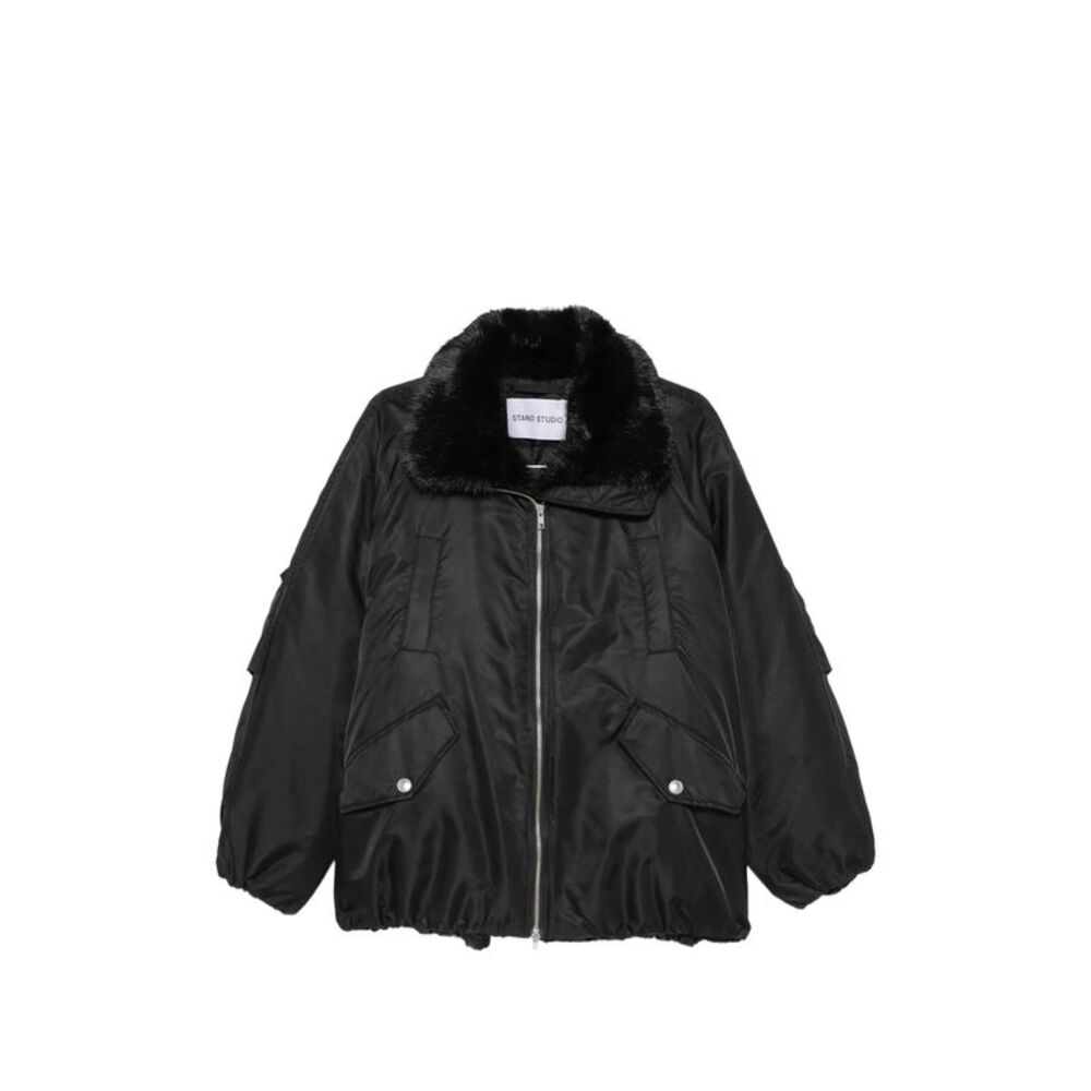 Stand Black Jackets - Bomber Jackets Women